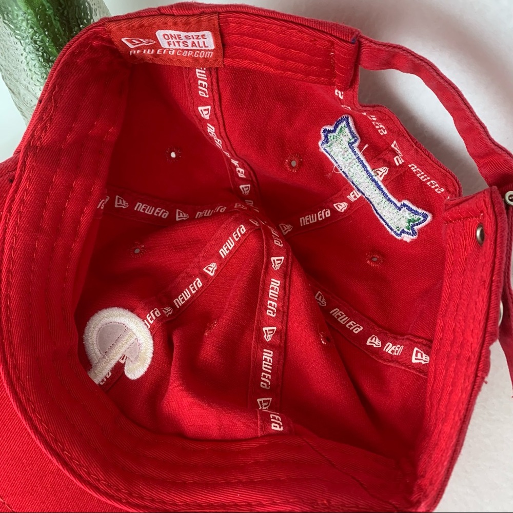 Phillies Red Embroidered “P” Baseball Hat Adjust - Picture 7 of 8